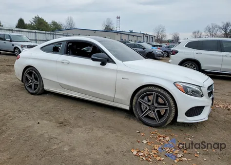 2018 Mercedes-Benz C 43 4Matic Amg из США, поврежденный, VIN WDDWJ6EB9JF638739